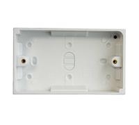 Dencon 8908NB Pattress Box 2-Gang 25Mm