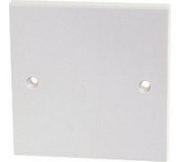 Dencon Plastic Wall Blanking Plate White (One Size)