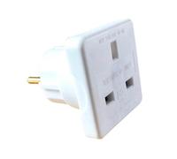 Dencon Universal European Travel Adaptor For Uk Visitors - Compact And Reliable Charging Solution