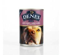 Denes 12 x Dog Senior Turkey Rabbit & Rice + Herbs 400g