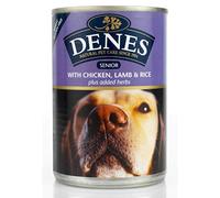 Denes Senior Canned Dog Food - Chicken, Lamb and Rice - 12 x 400g Cans
