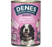Denes Complete Senior Wet Dog Food Turkey Rabbit and Rice, 12 x 400 g