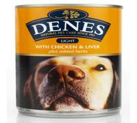 Denes Dog Light With Chicken & Liver + Herbs 400G (Pack Of 12)