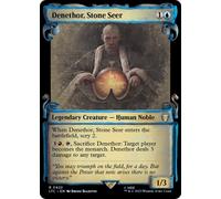 Denethor, Stone Seer (Showcase Scroll) (Silver Foil) | The Lord of the Rings Commander