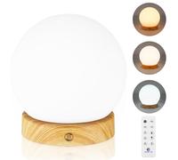 Deng Jr Sad Lamp, 10,000 Lux Sad Light with 360° Effective Field, UV-Free Light Therapy with Remote Control, Adjustable Colors/Brightness and Timer，for Home/Office