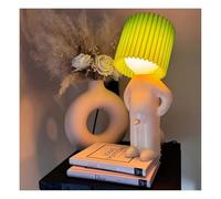 DengFen Humble Mike Naughty Lamp Lamp, Little Shy Man Creative Light, Creative Night Light, Adult White Elephant Gift, Valentine's Day Gift for Him and Her(Green)