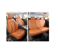 DENGFU Car Seat Covers Universal Set for Toyota Hilux 2015-2023 Car Accessories, Orange