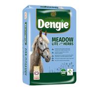 Dengie Meadow Lite with Herbs 15kg Horse Feed - Low Calorie (5MJ/kg) & Sugar Chaff for Leisure Horses, Good Doers & Ponies Prone to Laminitis - Hay & Forage Replacer