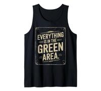 denglisch saying everything in the green area funny german Tank Top
