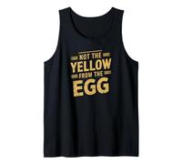 denglisch saying yellow from the egg funny german Tank Top