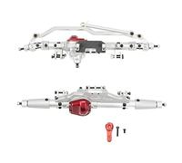 DENGPAO 1/10 Front Rear Axle Aluminum Alloy RC Car Replacement Parts, Upgraded High Clearance Axle Set with Steel Internals, for Wraith RR10 90048, Improved Climbing and