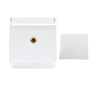 DENGPAO 50mm Glass Prism Cube, Magic Glass Sun Catcher for Photography and Science, Transparent Geometric Physics Toy with 1/4" Threaded Base for Kids Adults Desktop Decor