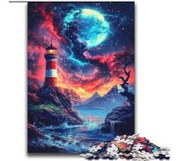 Dengta Under The Blood Moon Jigsaw Puzzles for Teenagers, Suitable for Ages 14 And Up Family Fun It Is Ideal As A Gift for The Whole Family (70x100cm)