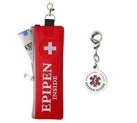 Dengthrive Epipen Carry Case: Portable Insulin Pen Case with EpiPen Tag Essential Allergy Medications and Diabetes Injections Epi Pen Carrier