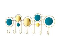 DengxiaoqingOZ Wall-Mounted Coat Rack Creative Wall Entryway Entrance Doorway Luxury Coat Racks No-Hole Entry Back Clothes Hooks Hooks for Clothes, Hats