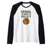 Denial is Not a Policy - Science Over Silence Raglan Baseball Tee