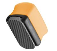 Denibbing File, Paint File Tool Two Sided for Repairing Paint Retention Stains on Cars Drawing Boards (Yellow)