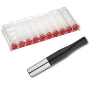 Denicotea cigarette holder Black and Silver color + 10 extra filters