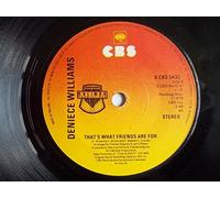 Deniece Williams - DENIECE WILLIAMS That’s What Friends Are For UK 7" 45