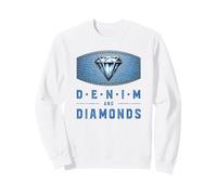 Denim and Diamonds Southern Birthday Western Celebration Sweatshirt
