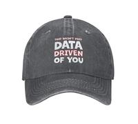 Denim Baseball Cap That Wasn't Very Data Driven of You Personalized Hats Adjustable Hat Sports for Casual All Seasons Outdoor