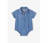 Denim bodysuit stone