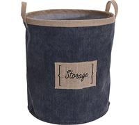Denim Canvas Pop Up Storage Bag Pop Up Laundry Bag