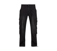 Denim Cargo Trousers Brandit Noir 32x36