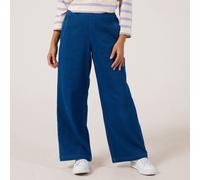 Denim & Co. Denim Style Wide Leg Trouser Standard DARK INDIGO 2XL