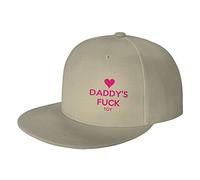 Denim Dad Hat Daddy's Fuck Toy Black Dancing Hip Hop Dad Hat Unisex Trucker Hat Breathable Baseball Caps for Fishing Travel Outdoor Sports