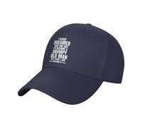 Denim Dad Hat I Never Dreamed That I'd Become A Grumpy Old Man Baseball Hat Unisex Baseball Caps Breathable Trucker Hat for Outdoor Sports Camping Fishing