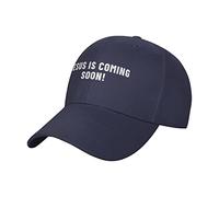 Denim Dad Hat Jesus is Coming Soon Vintage Baseball Caps Fashion Trucker Hat Unisex Baseball Hat for Camping Travel Outdoor Sports