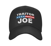 Denim Dad Hat Traitor Joe Black Baseball Cap Adjustable Dad Hat Vintage Trucker Hat for Camping Fishing Running