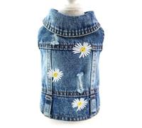 Denim Dog Clothes, Cowboy Pet Dog Coat, Puppy Clothing, Small Dogs Jeans Jacket, Vest Coat, Puppy Outfits, Cat Clothes, XS-2XL