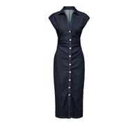 ONLY Women's Onlbabe Capsleeve Midi Dress DNM Rinse, Dark Denim Blue, M