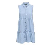 ONLY Women's Onlbea Siesta SL DNM Dress Bj, Light Blue (Light Blue Denim), XL