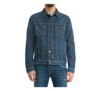 Denim Harrington Jacket with Button Closure - male - Jacob Cohën - Denim Jackets - Blue - L - Jackets L