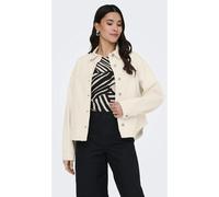 JDY Denim jacket JDYNOMA L/S SHACKET in Beige EU L