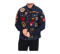 Denim Jacket- male- Dsquared2- Denim Jackets- Multicolor- S- Jackets S