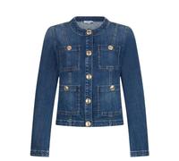 LIU JO Jacket Woman color Blue - Size: 42 - female