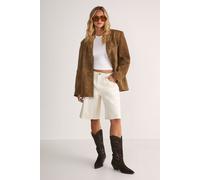 Denim Jorts NastyGal Ecru 4