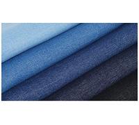 Denim material Denim Fabric Jeans Fabric Heavy Denim Fabric Dark Blue Denim Cotton Fabric Material Diy Handmade Article For Garments Crafts Upholstery Flower Pot Decoration And Tablecloth Sewing Fabri