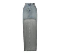 Denim Midi Skirt - female - Courrèges - Denim Skirts - Blue - W26 - Skirts W26