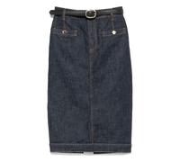Denim Midi Skirt, female, Self Portrait, Denim Skirts, Blue, 2XS, Skirts 2XS