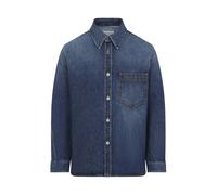 Denim Overshirt - male - Givenchy - Denim Shirts - Blue - M - Shirts M