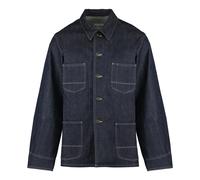 Denim Overshirt with Four Front Pockets - male - Moorer - Denim Jackets - Blue - S - Jackets S