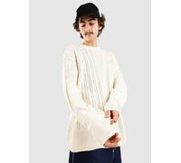 Denim Project Knitted Combined Pullover off white XL