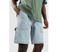 Denim Project Utilty Loose Shorts light blue washed 33