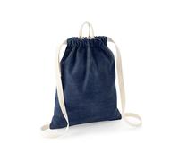 BagBase Gymsac BG642 Denim Rope 12 L Blue