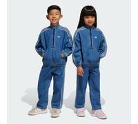 Adidas Originals Denim Crew Set Blue 7-8 Years Kids